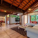 Aranyam Villa By Stayvista With Modern Wooden Interiors, Kidszone, Indoor Games & Plunge Pool