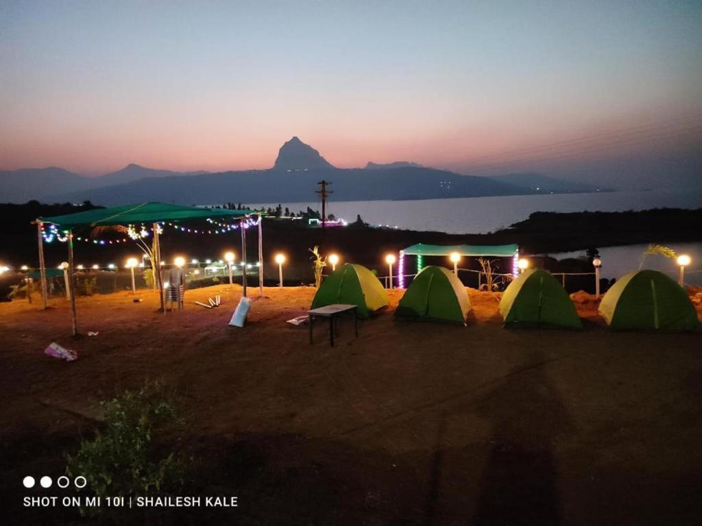 Camping In Pawna Lake Campsite