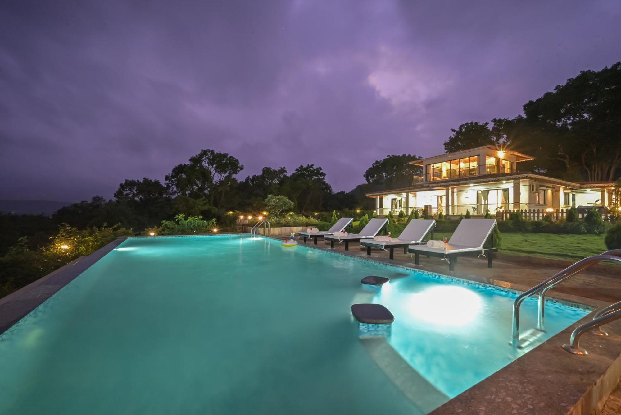 Lifeline - Exquisite Pawna Lakeview Estate With Expansive Infinity Pool * Lonavala