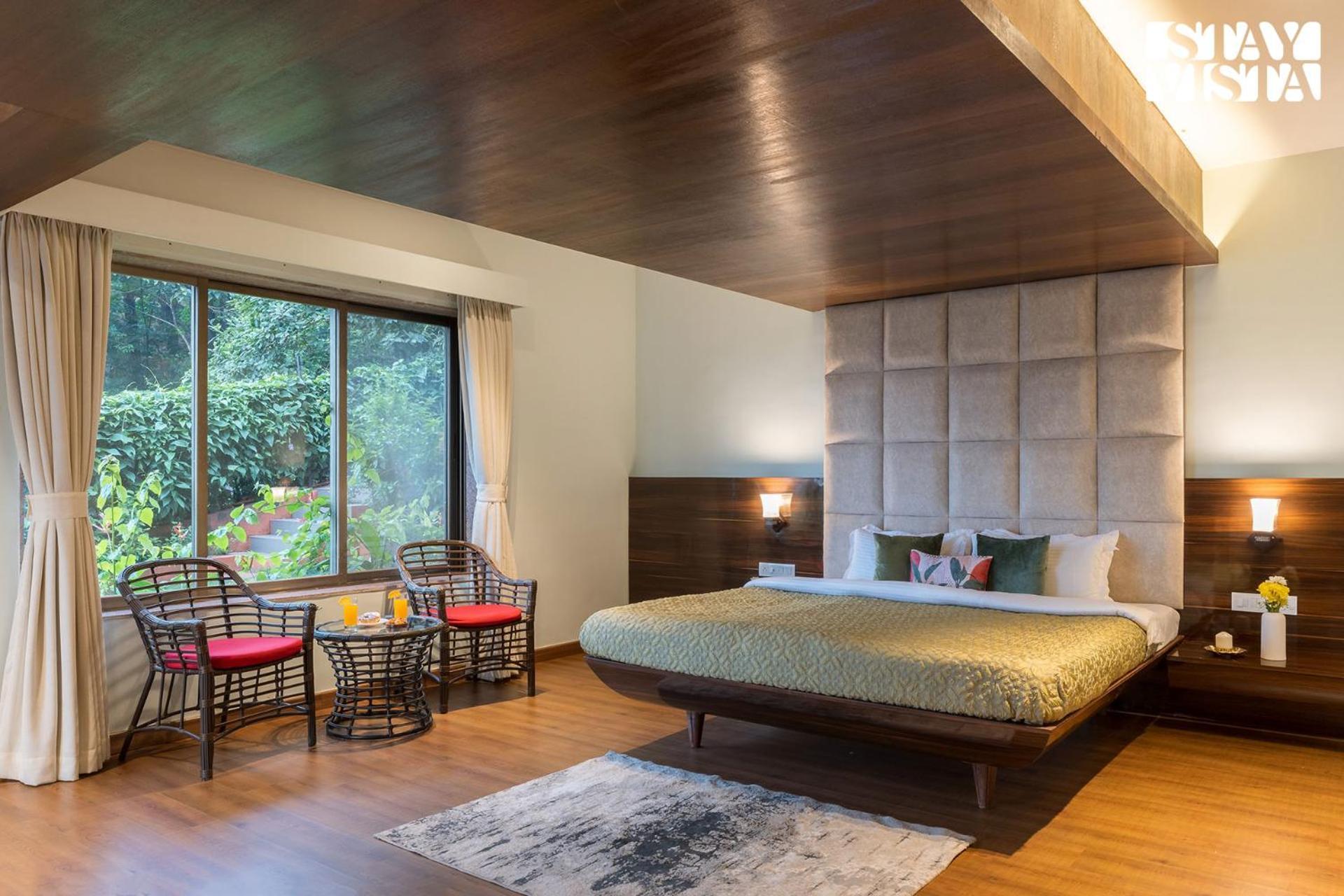 Stayvista At Airhill With Pool, Bonfire, Wifi *