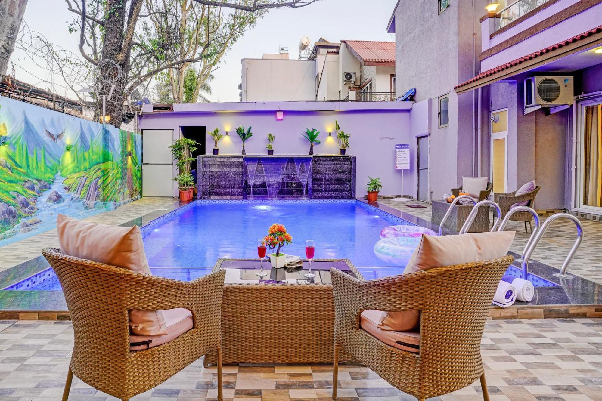 Alaya 4 Bhk With Poolside Gazebo & Garden - Nest Villa