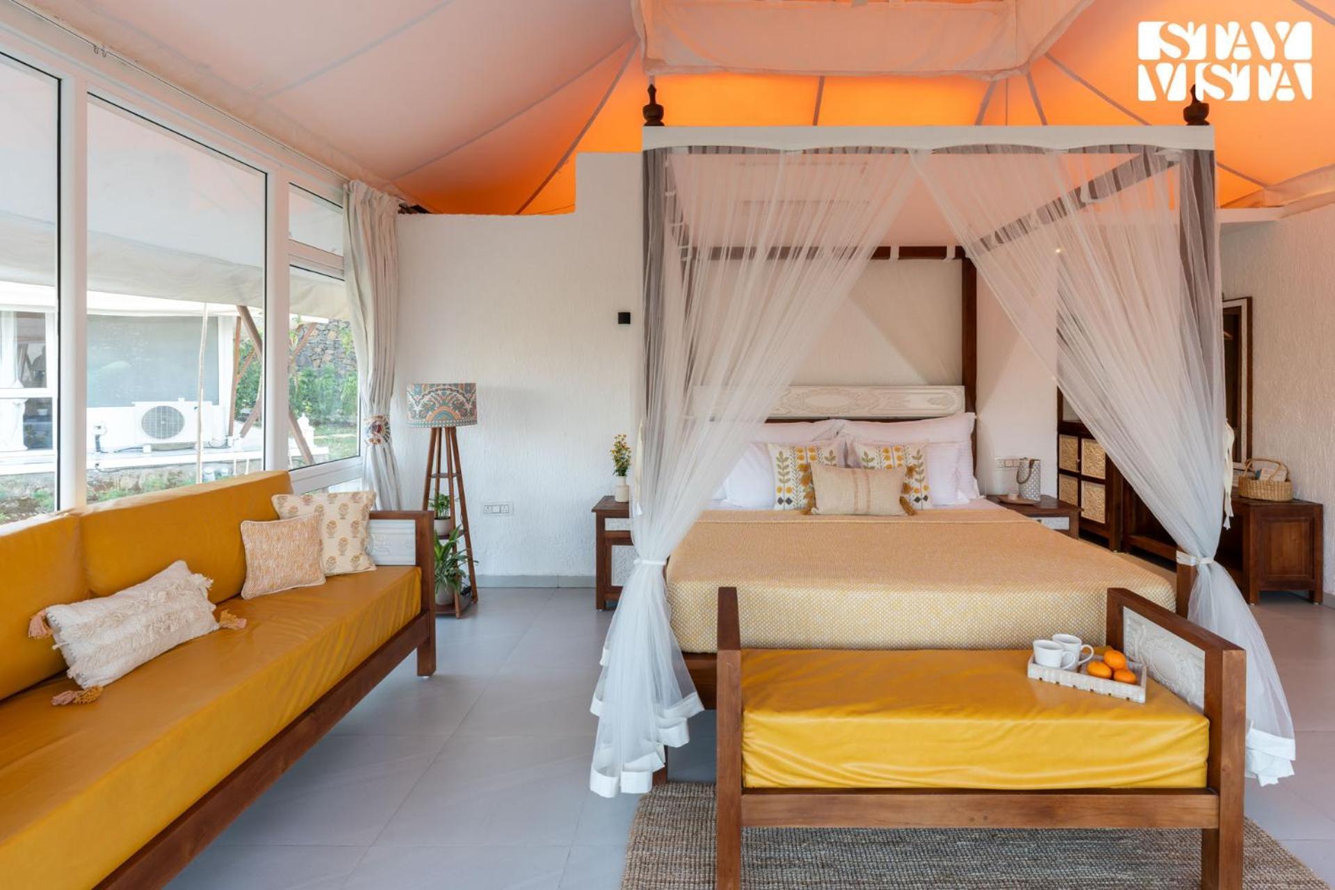 Stayvista At Vaana - Glamping Tents, Jacuzzi, Pool