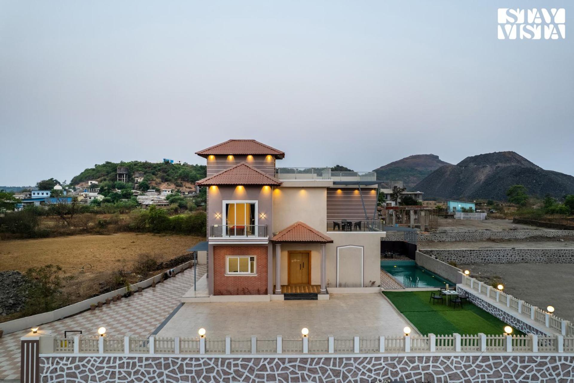 Villa Stayvista At Rising House With Pool, Wi-fi, Bbq *