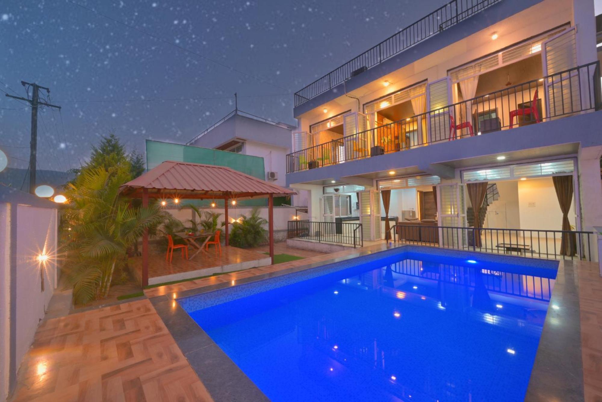 Ll Empyrean Ll Mystical Stone Ll 4bhk Ll Ac Ll Private Pool Ll Villa