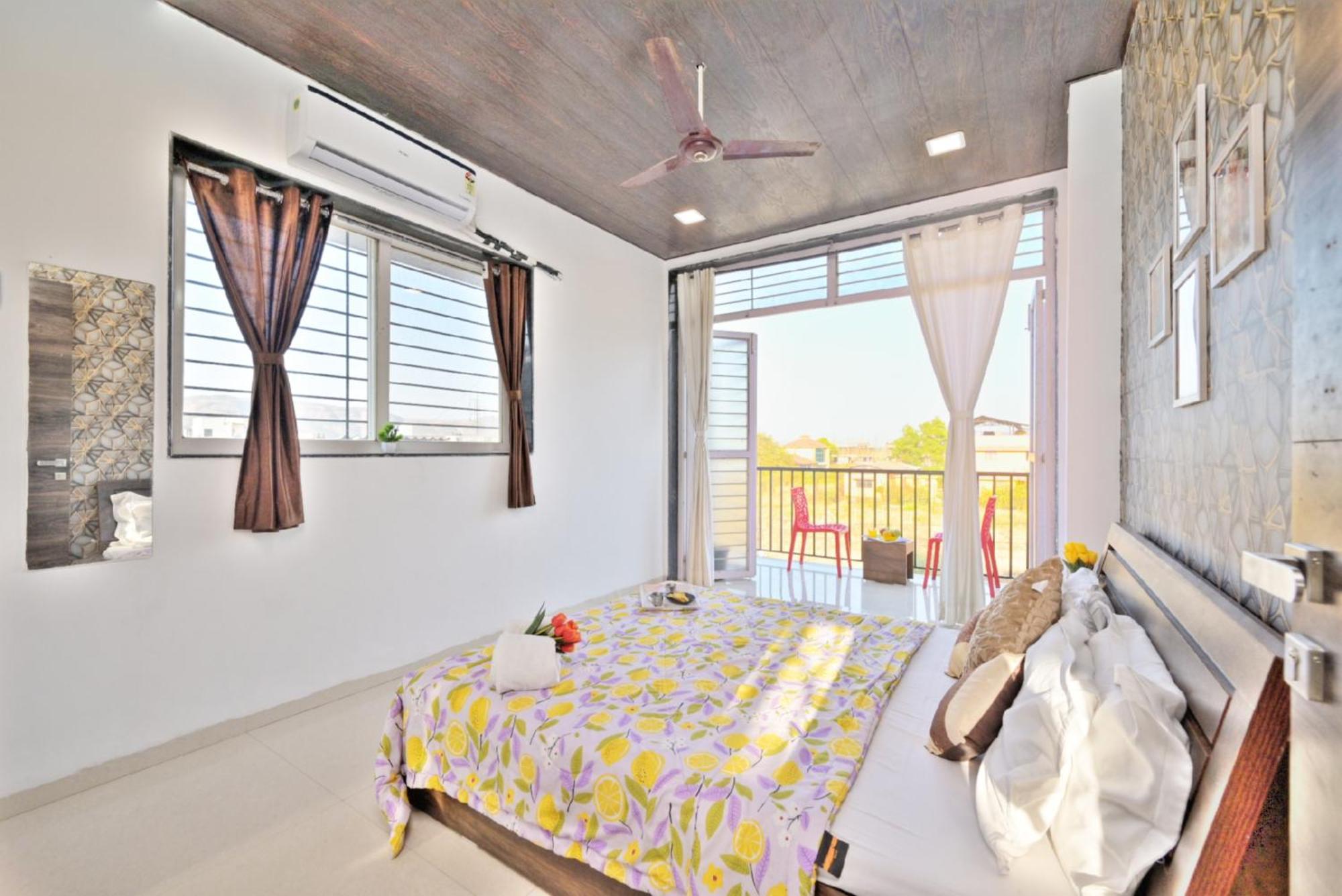 Ll Empyrean Ll Mystical Stone Ll 4bhk Ll Ac Ll Private Pool Ll Villa Lonavala