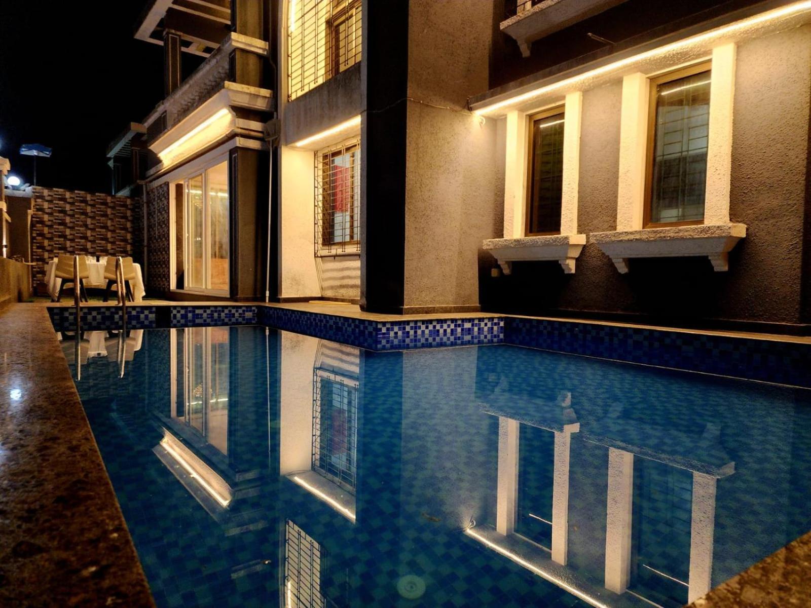 Villa Twilight Ll 3bhk Ll Swimming Pool Ll Snooker Tab Ll Ac Ll Bbq *