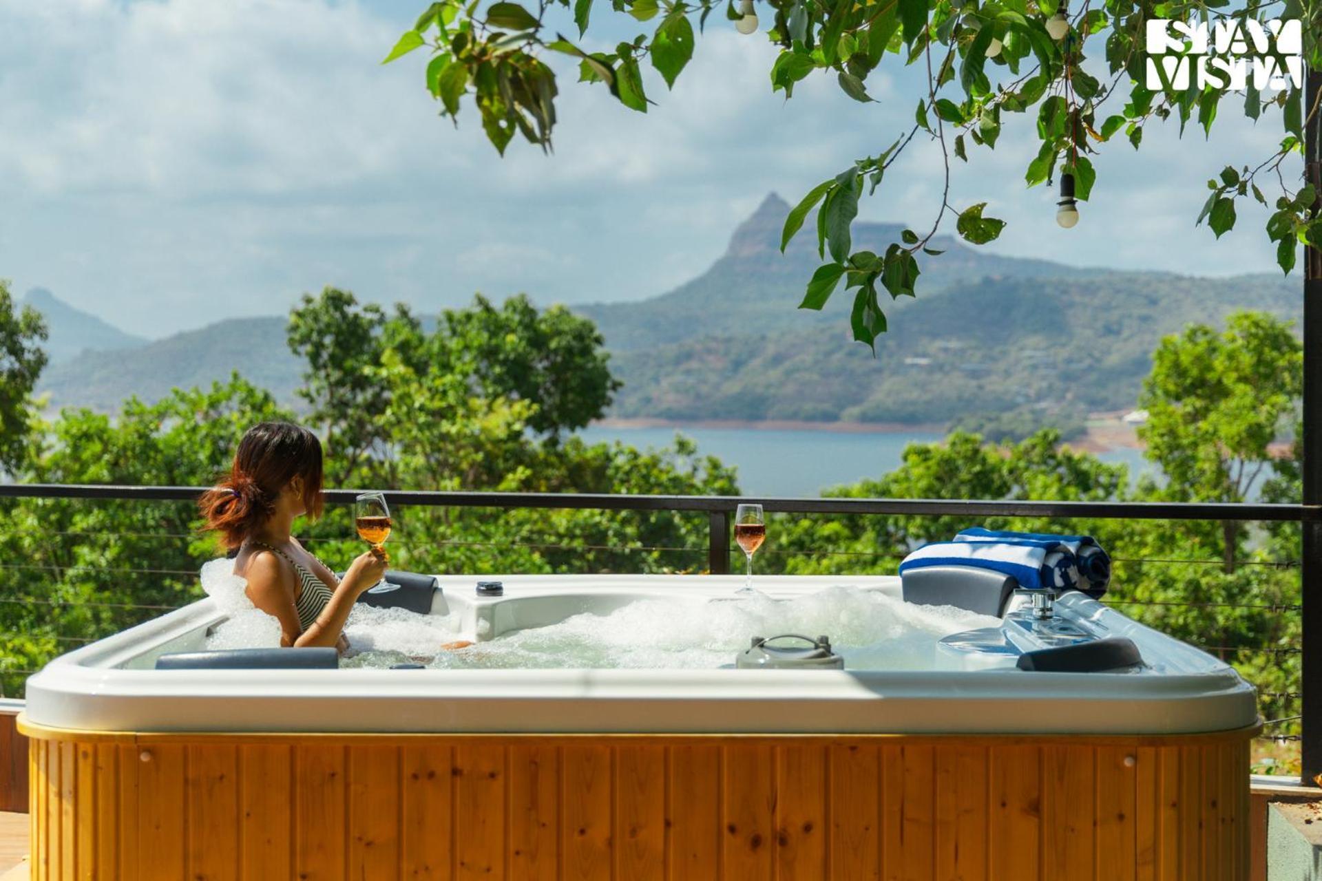 Villa Stayvista At La Rive With Swimming Pool & View