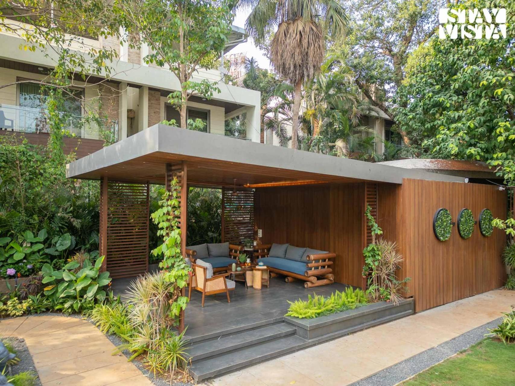 Stayvista's House Of J - Embrace Leisure With Lawn, Pool, And Gazebo Villa Lonavala